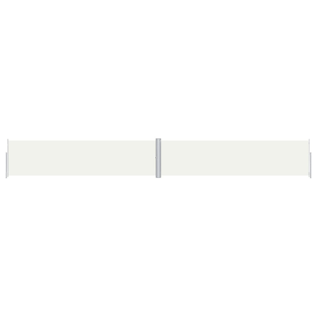 vidaXL Toldo lateral retráctil 160x1200 cm Color Negro, Crema, Antracita