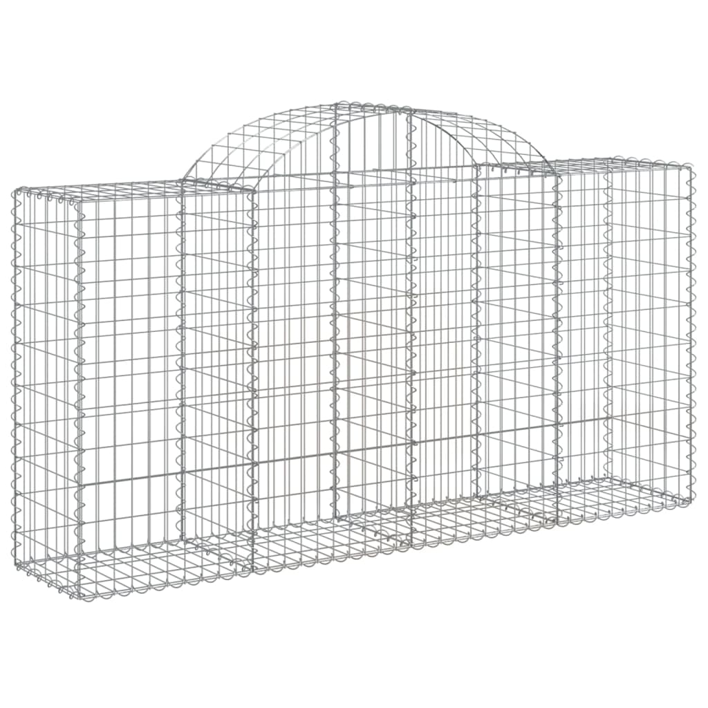 Vidaxl Cestas de Gaviones de Hierro Galvanizado - Set de 9 Unidades