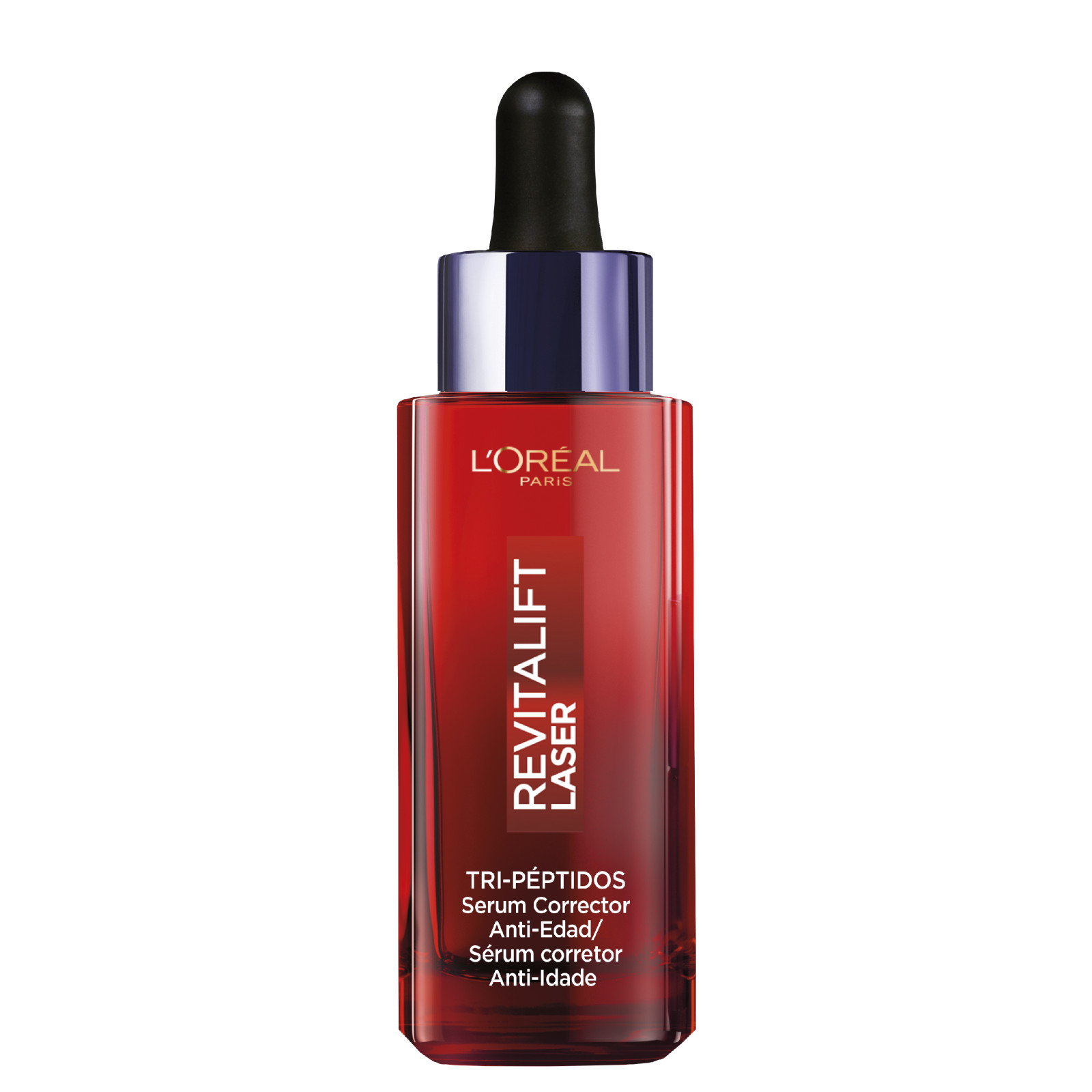 L'Oréal Paris | Sérum Corrector Anti-Edad Revitalift Laser TRI-PÉPTIDOS + ÁCIDO HIALURÓNICO + VITAMINA Cg 30 ml