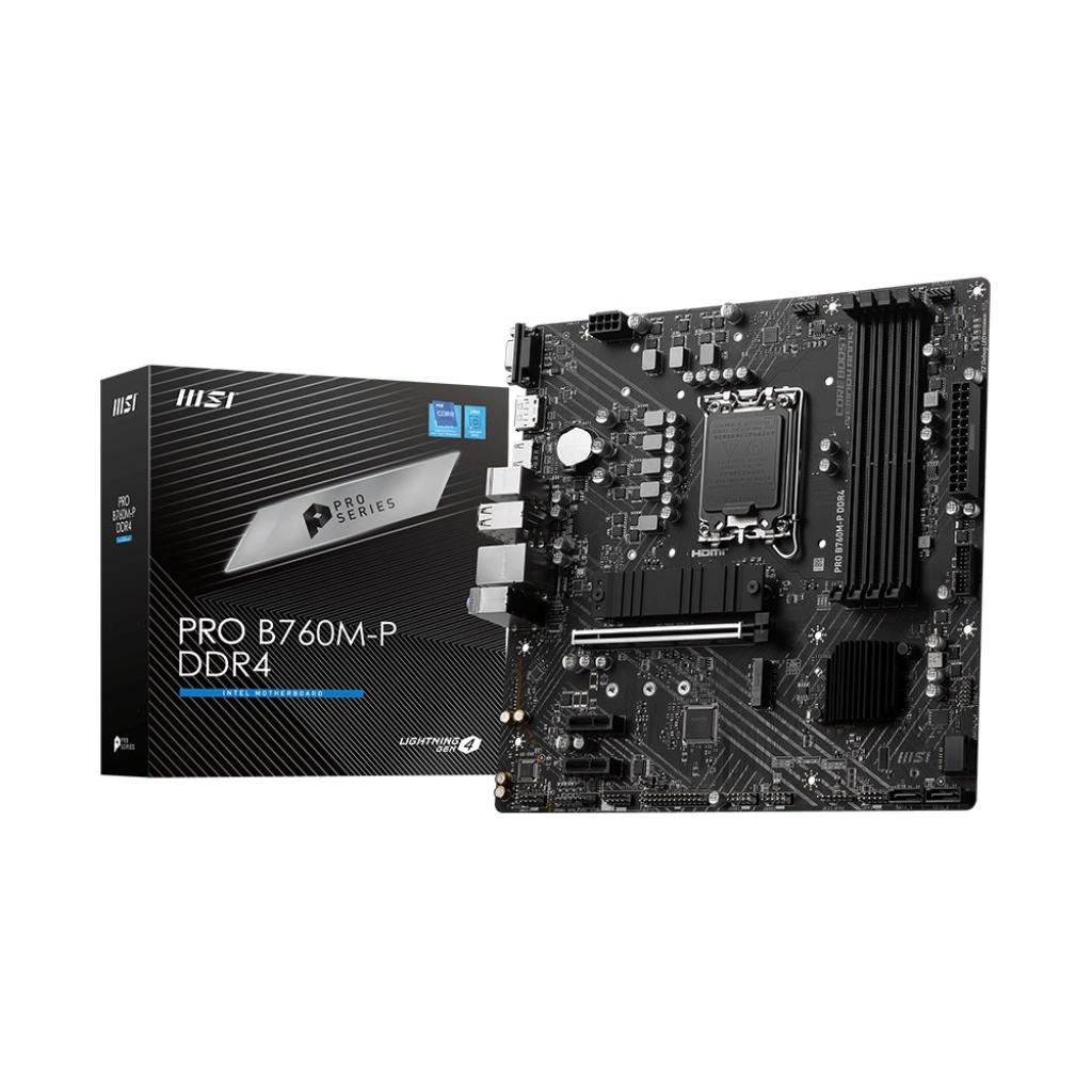 Placa base MSI PRO B760M-P DDR4