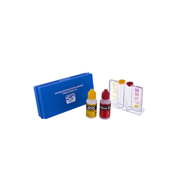 Quimicamp Kit Analisis OTO y PH - Analisis para Cualquier Tipo de Agua en Piscinas, Spas, etc.