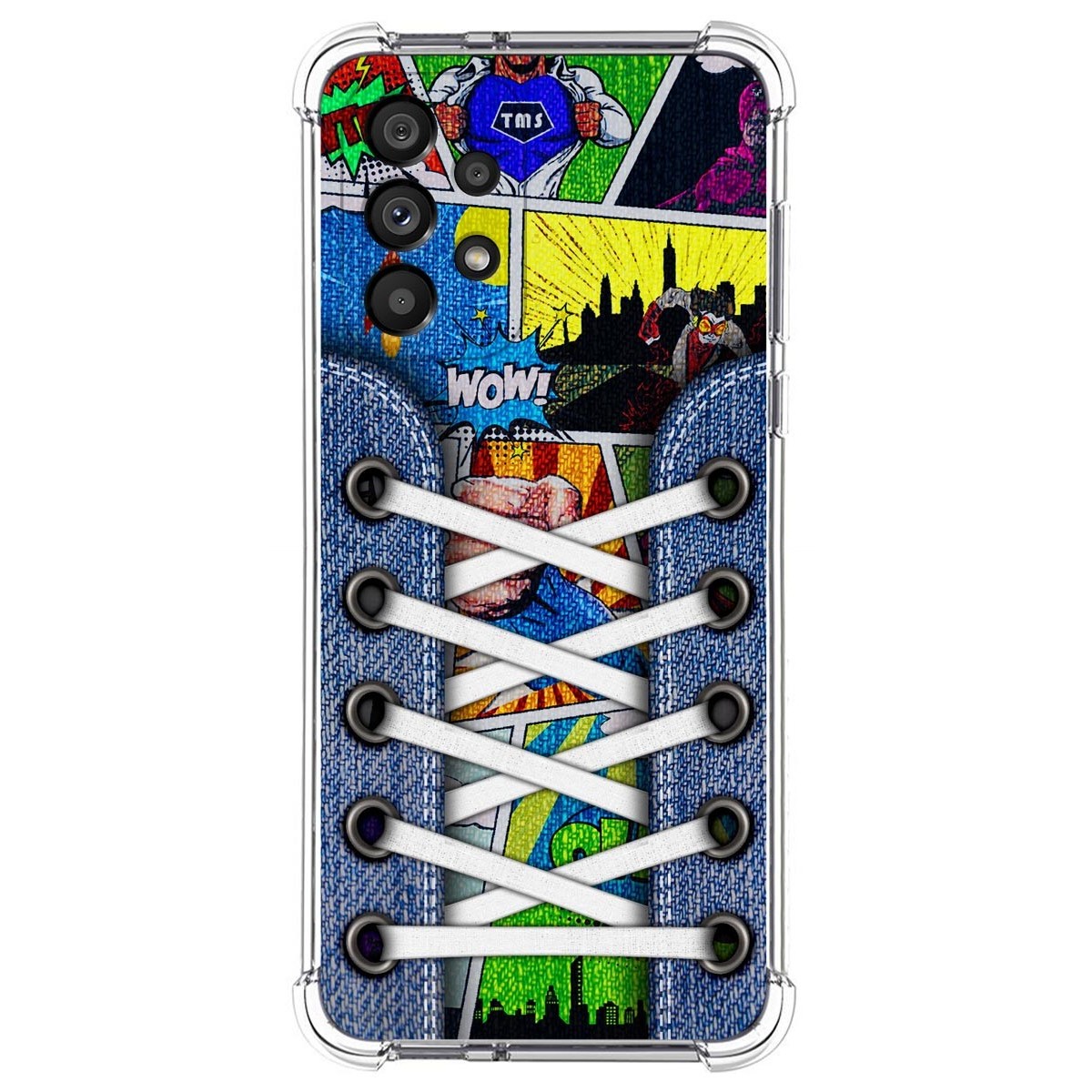 Funda Silicona Antigolpes para Samsung Galaxy A53 5G diseño Zapatillas 14 Dibujos