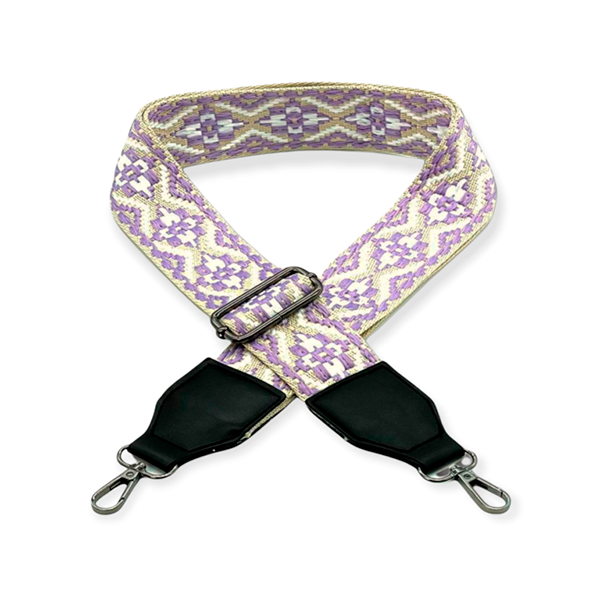 énvo Asa para Bolso Ajustable con Estampado Étnico