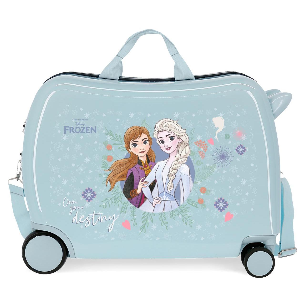 Disney Frozen Maleta Correpasillos ABS Rígida Own Your Destiny Azul
