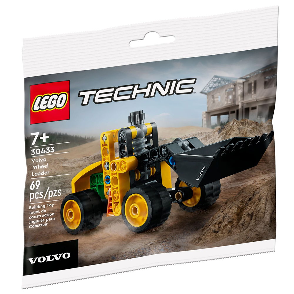 LEGO TECHNIC - CARGADORA DE RUEDAS VOLVO, 30433, TIENDA CON LICENCIA OFICIAL, PRODUCTO CON LICENCIA OFICIAL, ENVIO 24-48 HORAS PENÍNSULA, PIEZAS, BLOQUES, BRICKS, JUGUETES, 100% ORIGINAL