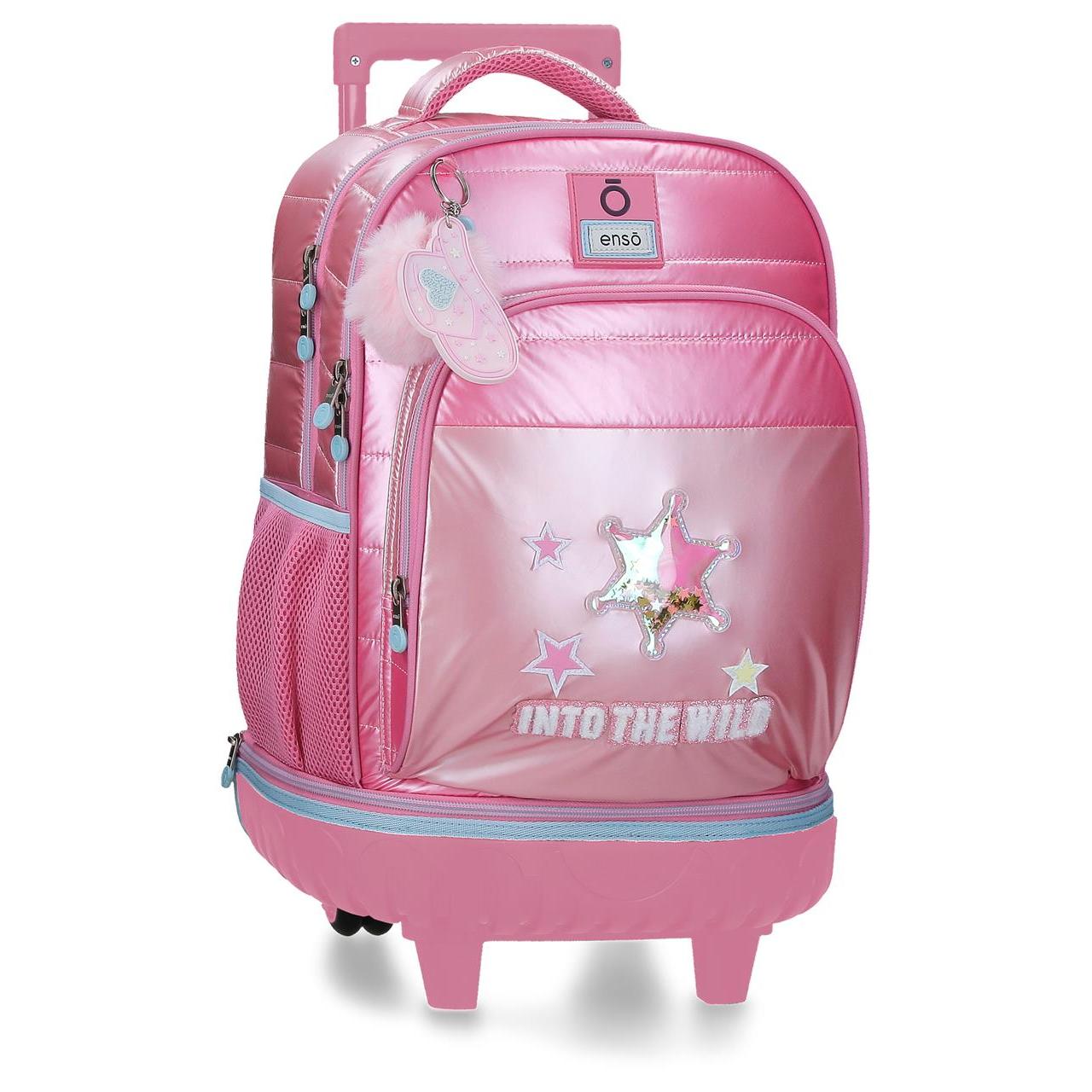Mochila compact desmontable Enso Into The Wild Rosa 32 cm x 43 cm x 21 cm