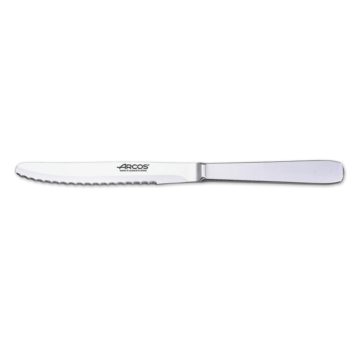 Cuchillo de postre Arcos de Mesa 460100 monoblock de una pieza de acero inoxidable y hoja de 11 cm en caja