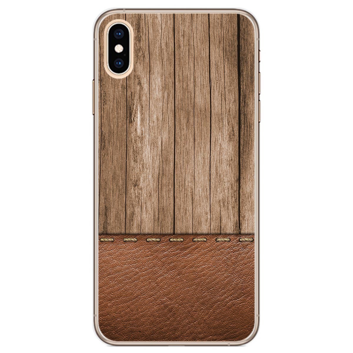 Tumundosmartphone Funda Gel Tpu para Iphone Xs Max diseño Madera 09 Dibujos
