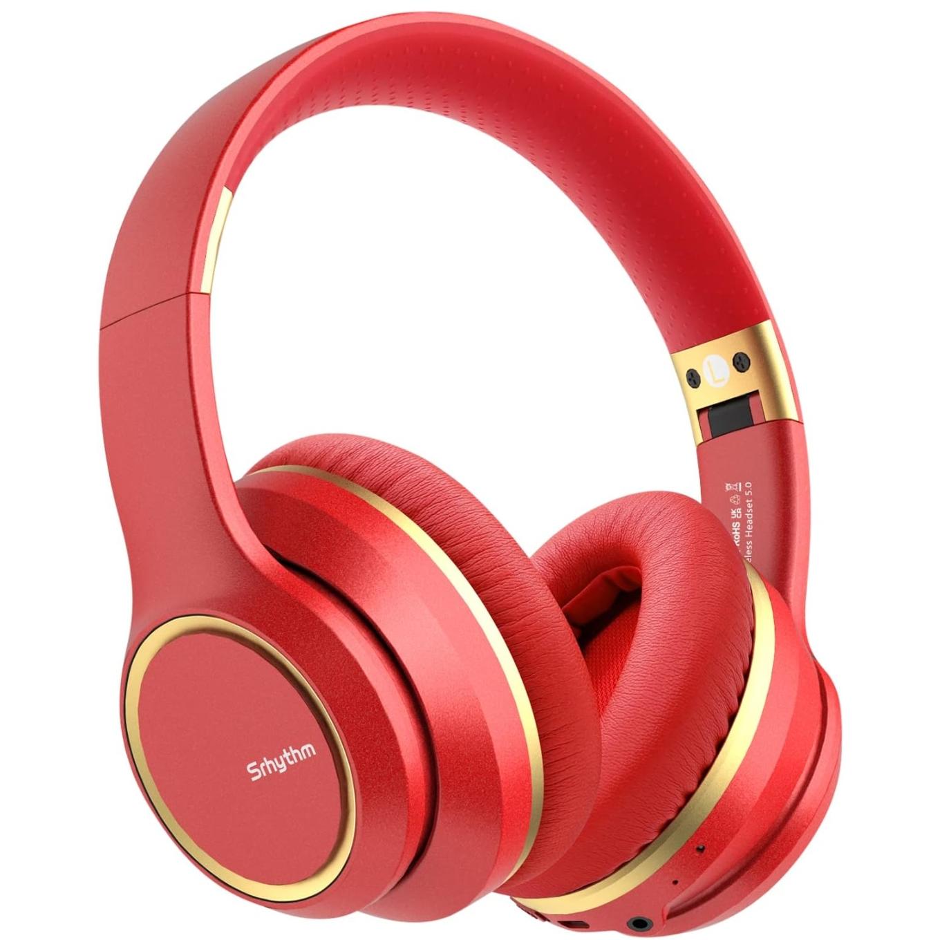 Srhythm NC15 - Auriculares con cancelación de ruido Bluetooth con micrófono para adolescentes, adultos en línea, oficina en casa, TV, PC, teléfono