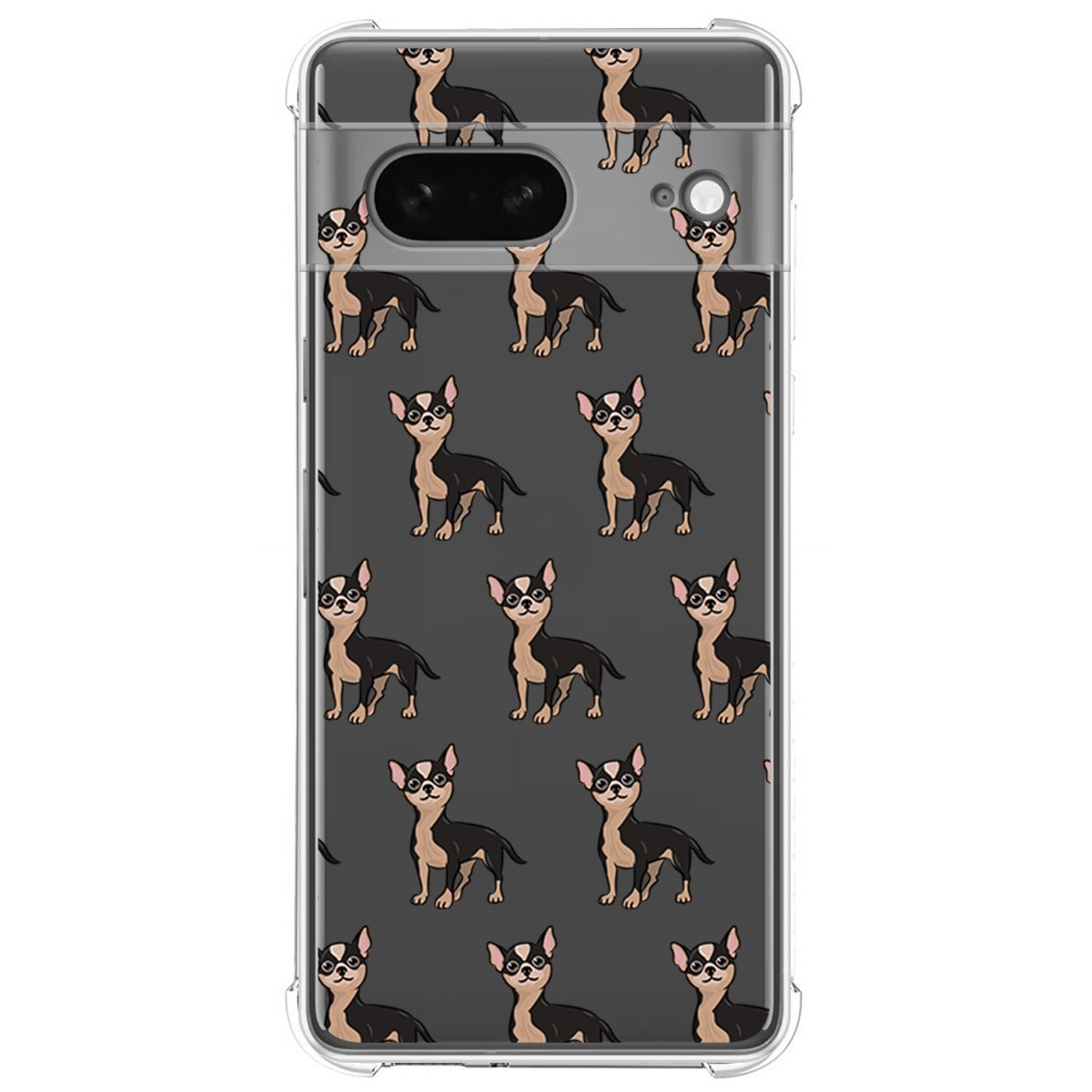 Funda Silicona Antigolpes para Google Pixel 7 5G diseño Perros 11 Dibujos