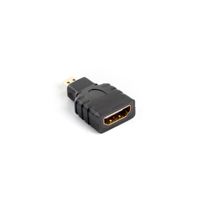Lanberg AD-0015-BK HDMI-A Buchse auf HDMI Micro-D