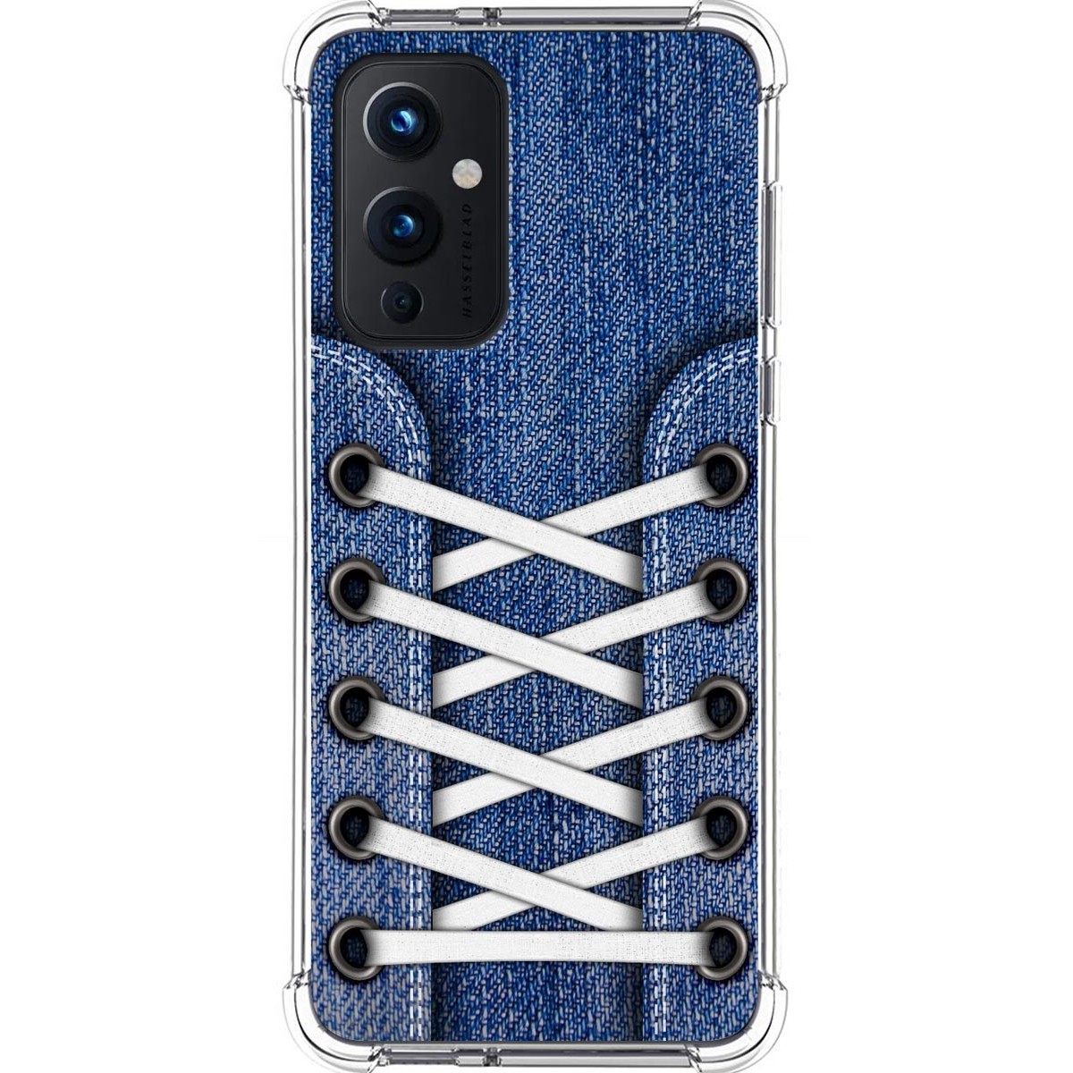 Tumundosmartphone Funda Silicona Antigolpes para OnePlus 9 5G diseño Zapatillas 01 Dibujos