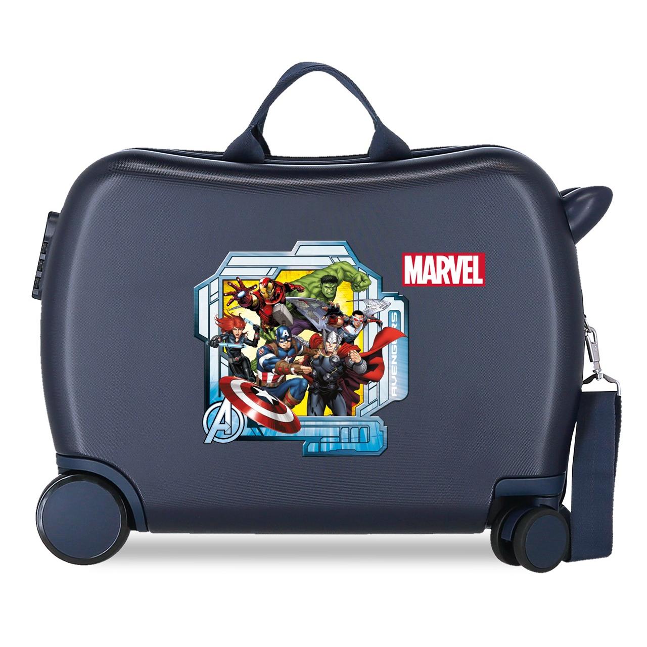 Marvel - Maleta infantil Avengers 50x39x20 cm de ABS rígido y ligero, 34 L