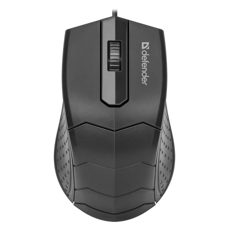Mouse Defend Hit mb-530 Black Tropical 1000DPI 3p
