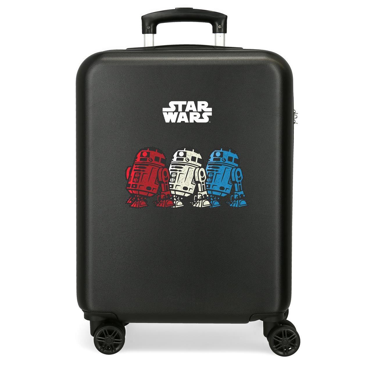 Maleta de cabina Star wars R2D2 negro 38x55x20 cm