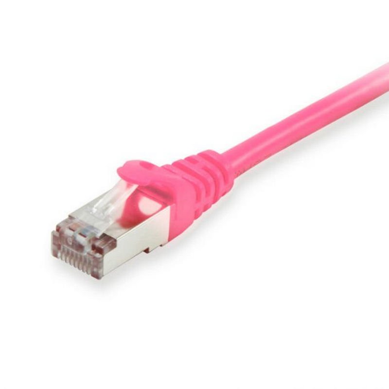 Equip Platinum S/FTP Cat 6A Ethernet Cable 0.5m, made with high-quality 26AWG copper twisted conductors and gold-plated connectors for superior signal quality, halogen-free design reduces EMI/RFI interference.