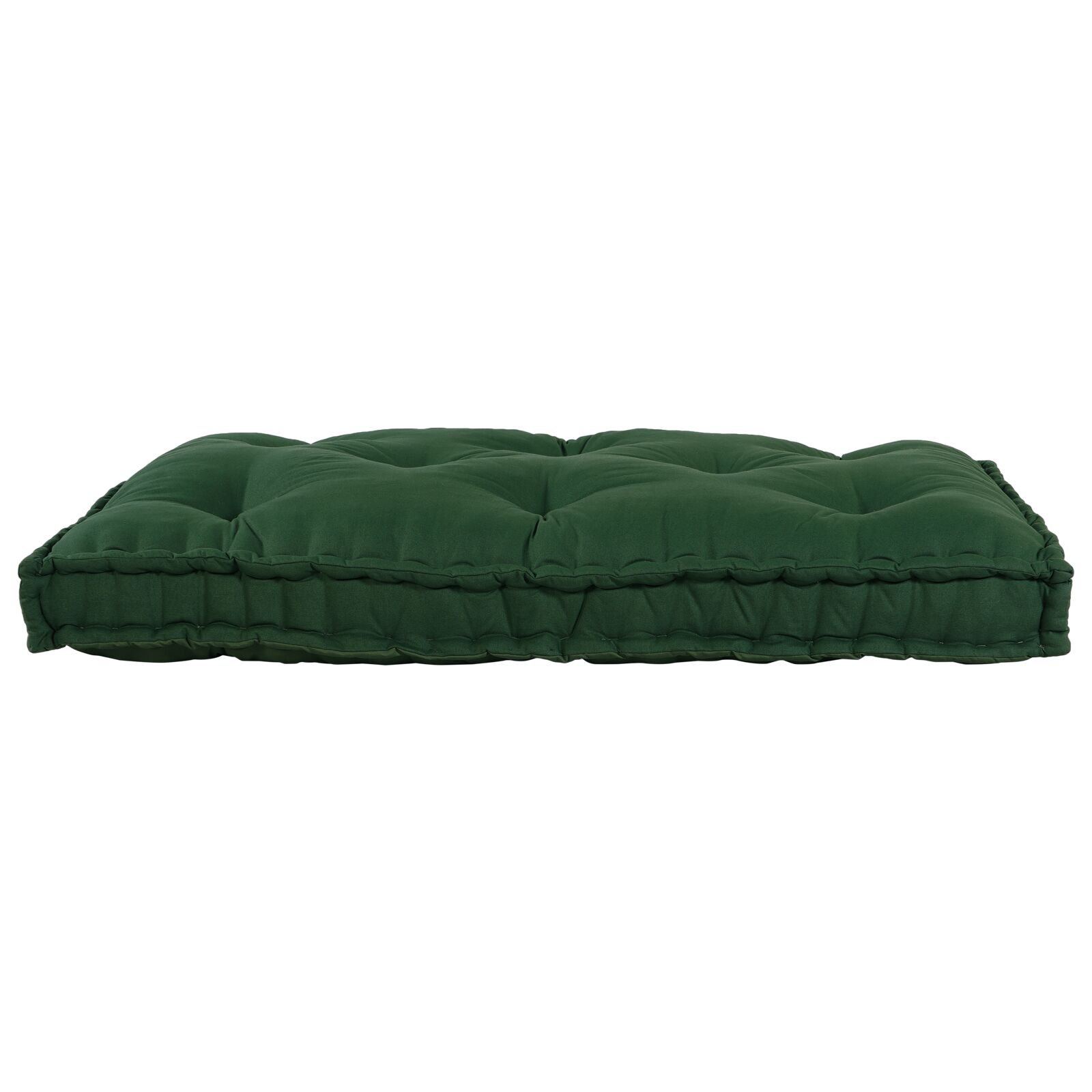 Cojín Sofá Palets VidaXL Verde Tela