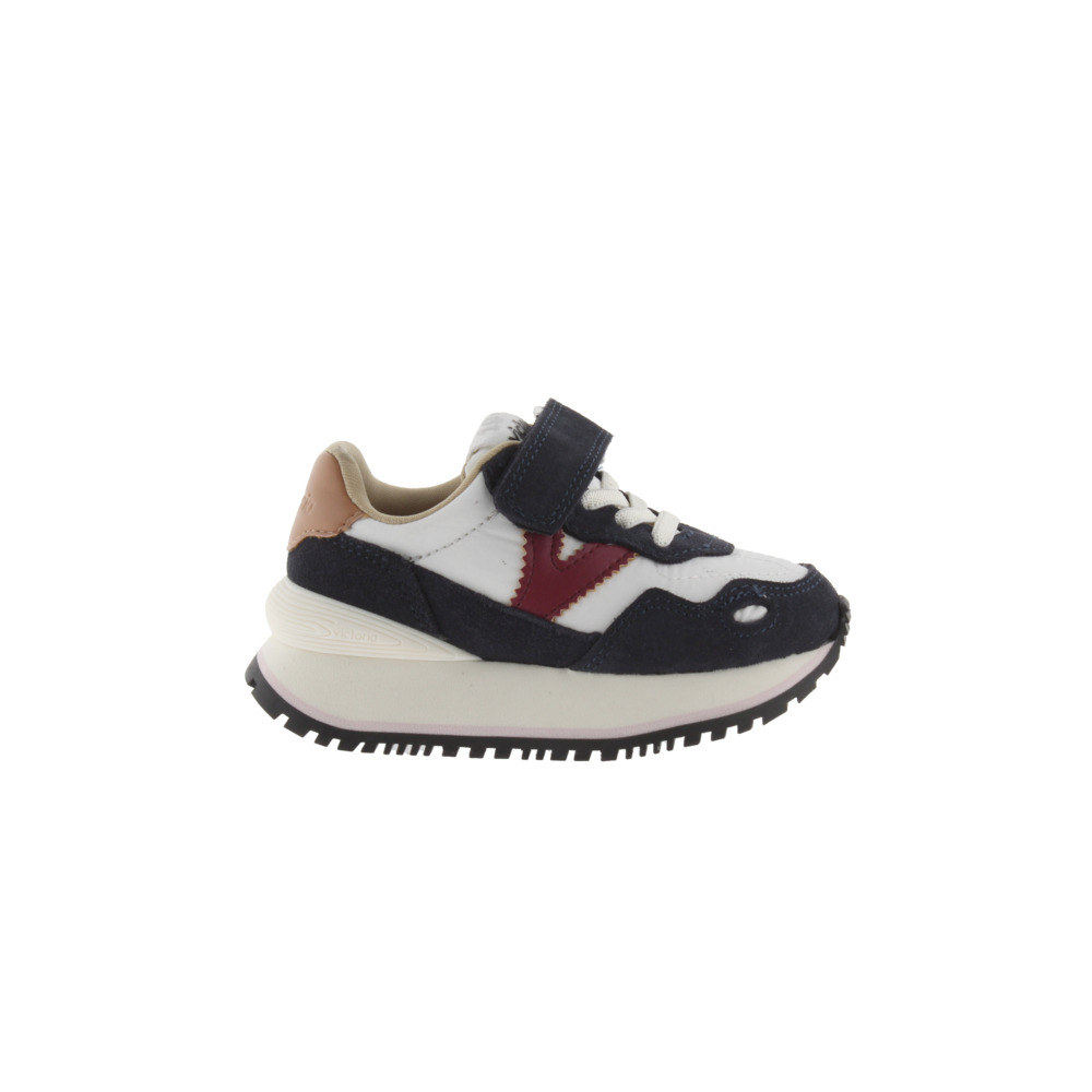 Victoria Viento Kids Zapatillas de nylon con piezas de serraje y suela dentada 1157103