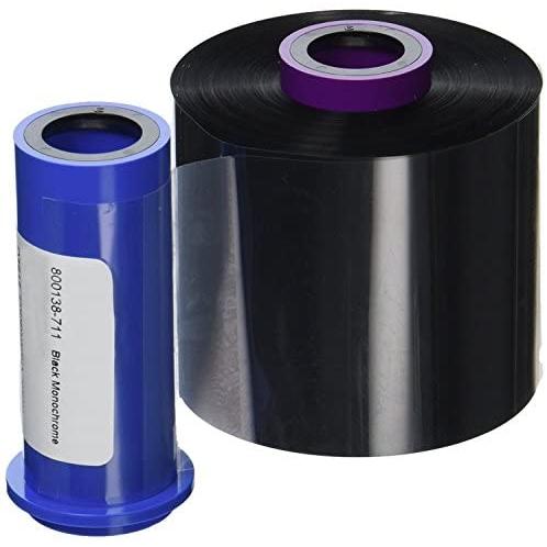 Cinta de Impresora Zebra Ribbon Bianco Mono Compatible con ZXP7 en Blanco y Negro 4000st