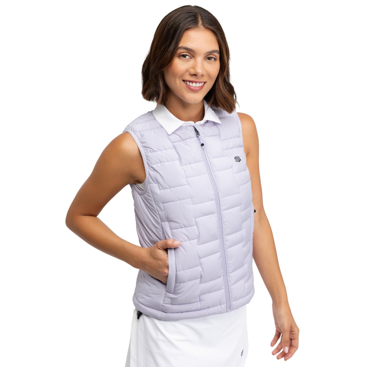 Siroko - Chaleco Insultado Royal-W Golf para Mujer_