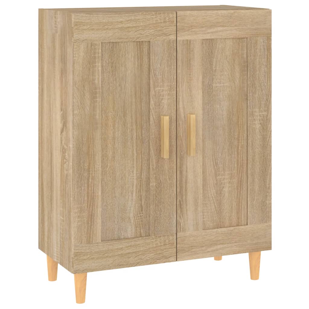 Vidaxl Aparador Madera Contrachapada 69,5x34x90 Cm - Mueble de Almacenaje de Salón