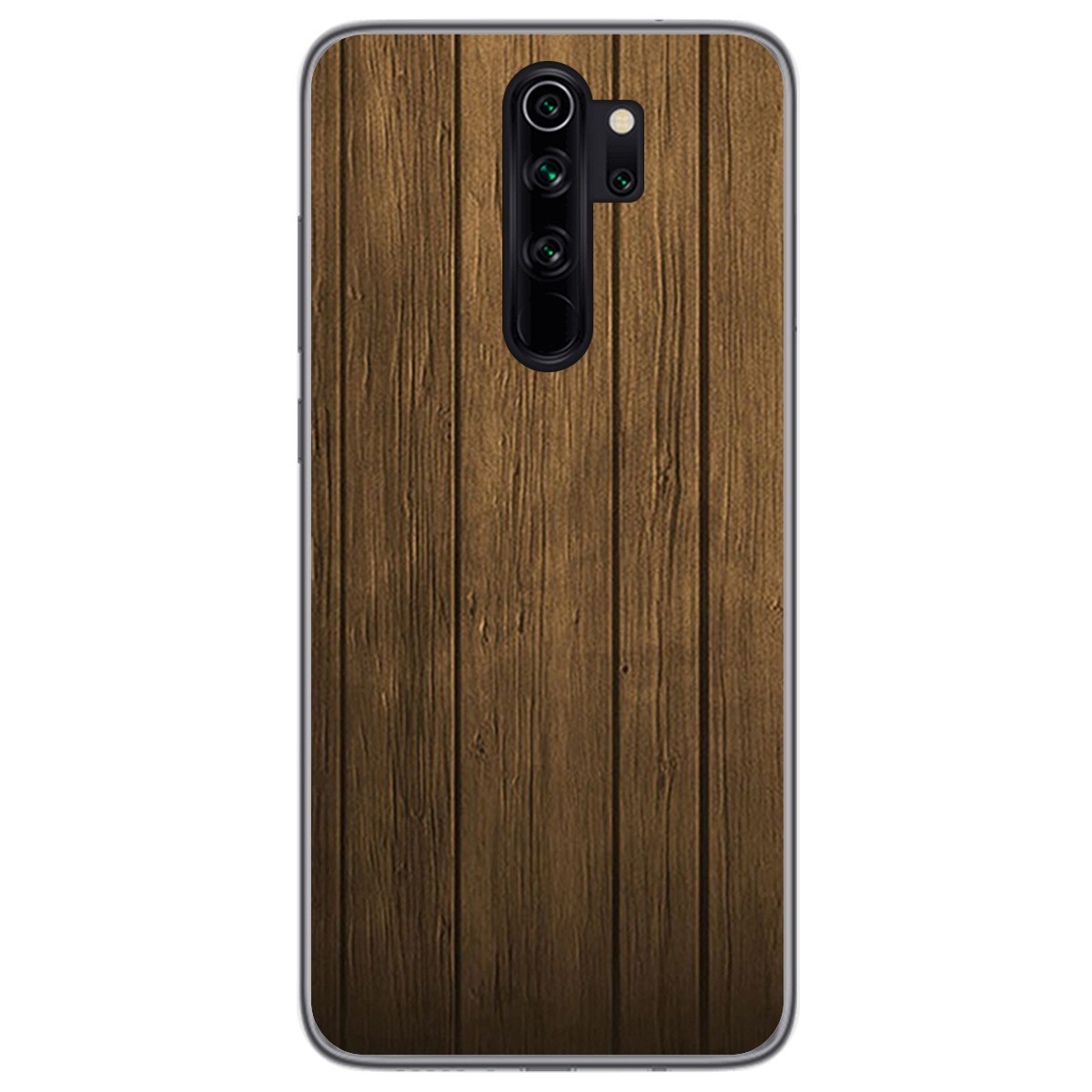 Tumundosmartphone Funda Gel Tpu para Xiaomi Redmi Note 8 Pro diseño Madera Dibujos