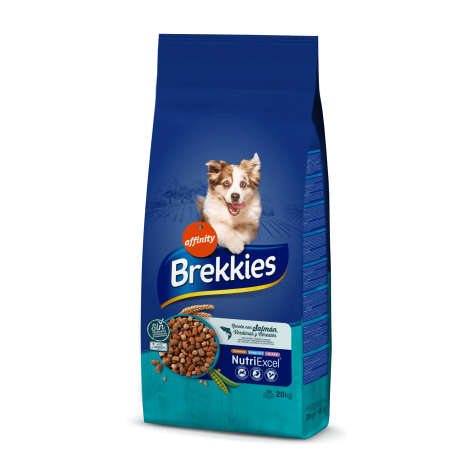 Brekkies - Brekkies Adult Pienso De Salmón Para Perros 20 Kg