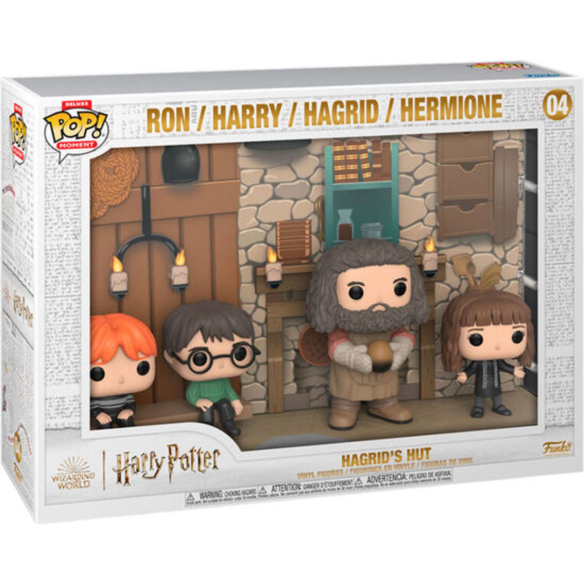 Funko - Figura Pop Moments Deluxe Harry Potter Hagrids Hut - Funko Pop Coleccionable De Edición Limitada - Funko Pop Diseño Detallado Y Realista - Funko Pop Ideal Para Regalo - Funko Pop Gran Variedad De Personajes