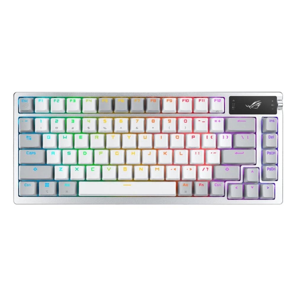 ASUS ROG Azoth Teclado Mecánico Moonlight QWERTY Español White