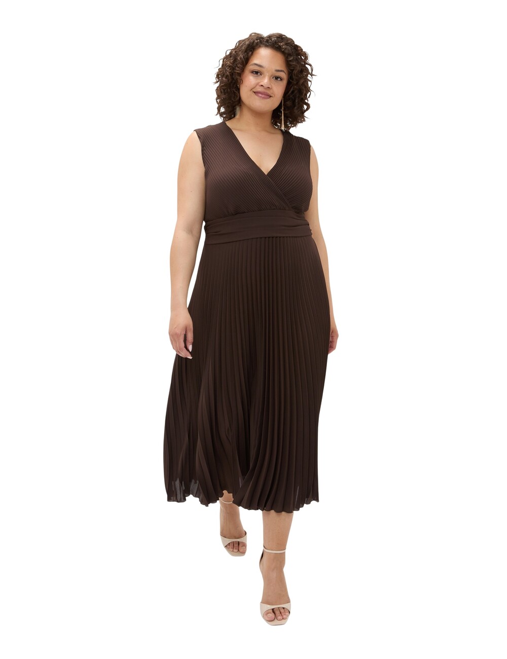 Fiorella Rubino - Vestido Dream en georgette plisado