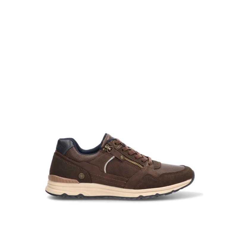 Zapatillas Casual Refresh - Hombre - Suela Plana - Modelo 172900 - Color Marron