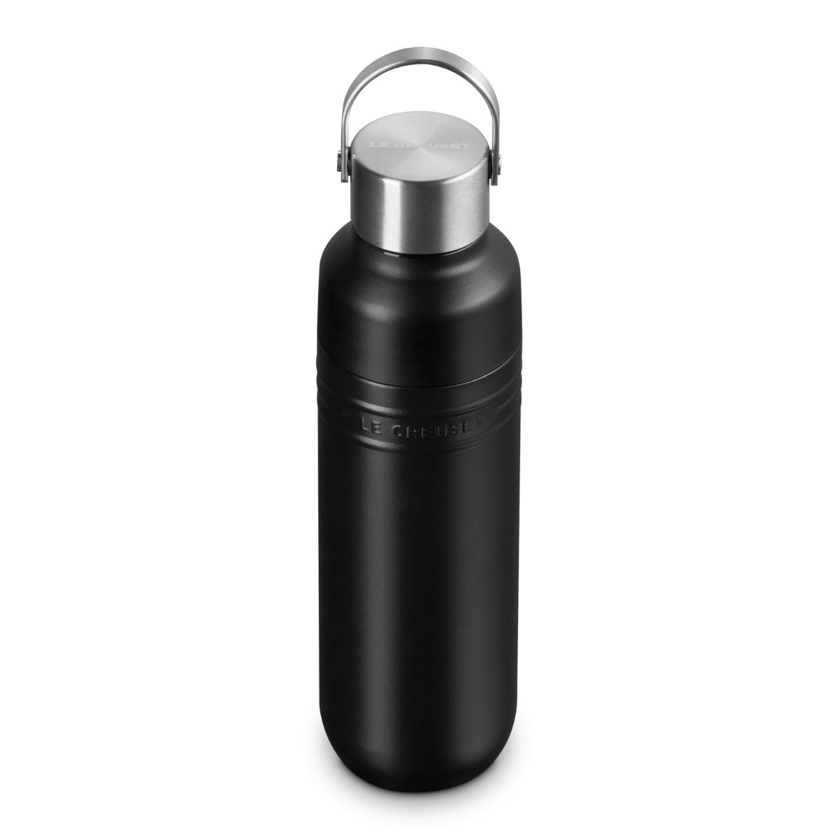 Botella Térmica Le Creuset On The Go, 500 ml y 1000 ml, Acero Inoxidable con Doble Pared y Núcleo de Cobre, Hermética y Antideslizante