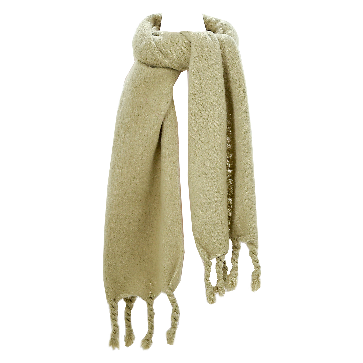 GreatAigoo Bufanda Efecto Peludo para Mujer, Medida 50x190 cm, Suave y Cálida, Multicolor