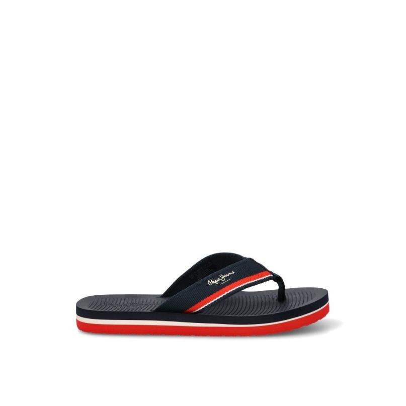 Chanclas Sandalias Playa Sandalia Playa Pepe Jeans - Hombre - Suela Plana - Modelo Pms700021 - Color Marino