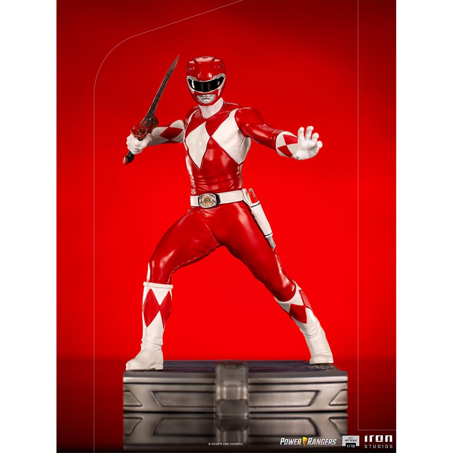 Iron Studios BDS: Power Rangers - Red Ranger Art Scale Statue (1/10) (POWRAN46121-10)
