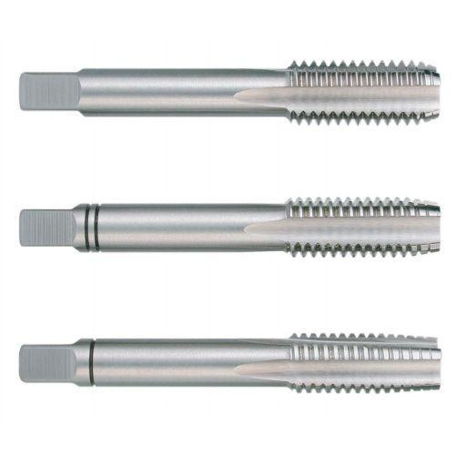 Juego de 3 machos para roscar a mano bsw ~ din 352 hss rectificados con rosca 9/16