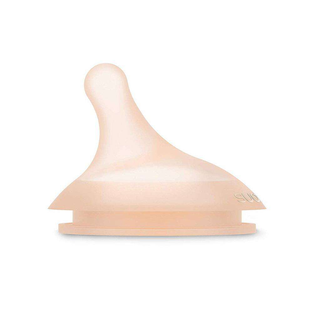 Suavinex Tetina Silicona Zero +3M Flujo M 2 Unidades