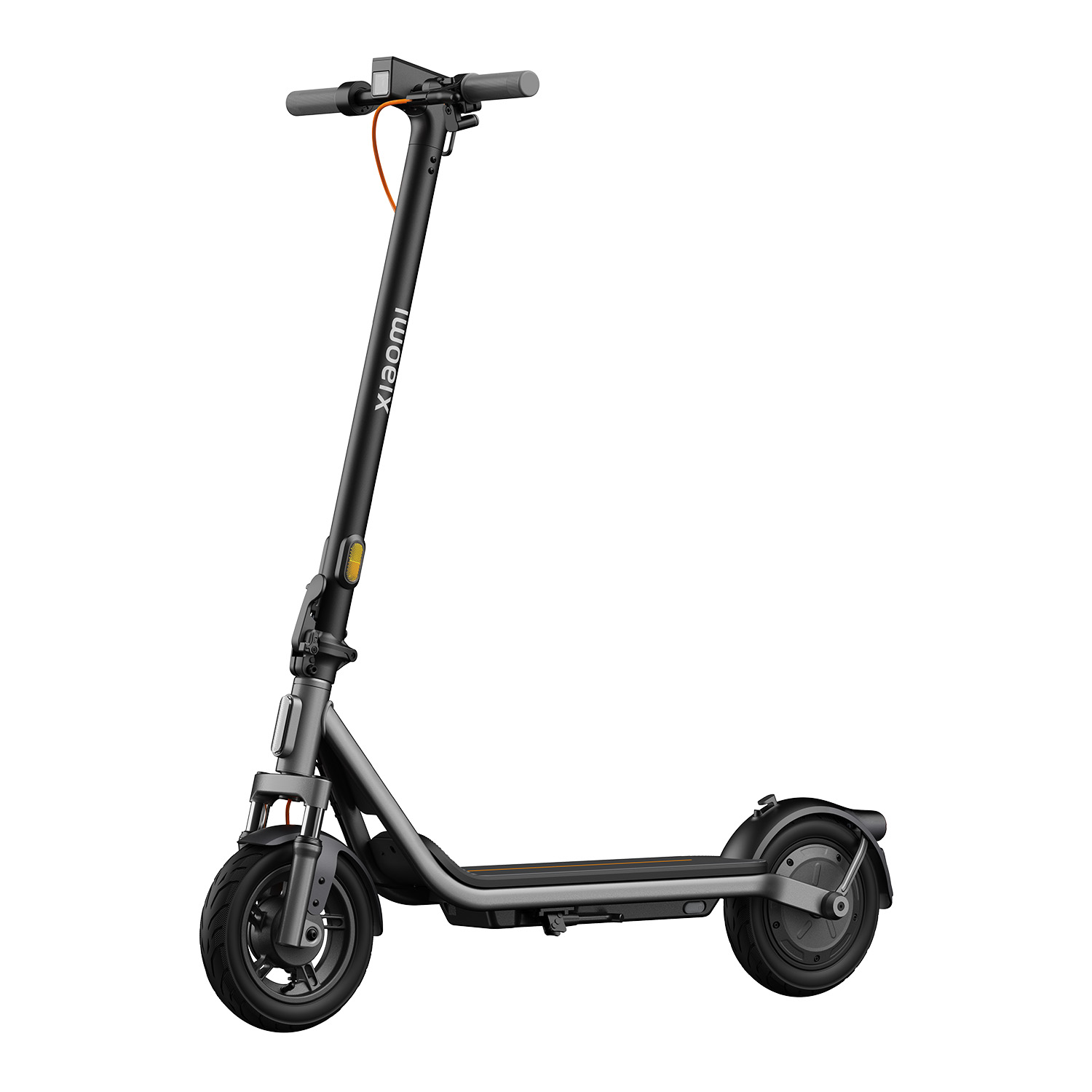Official | Xiaomi Electric Scooter 6 Lite, Diseño de gran resistencia y peso ligero, Suspensión frontal de doble resorte de 25 mm, Neumáticos inflables de 10 pulgadas, Autonomía máxima de 25 km