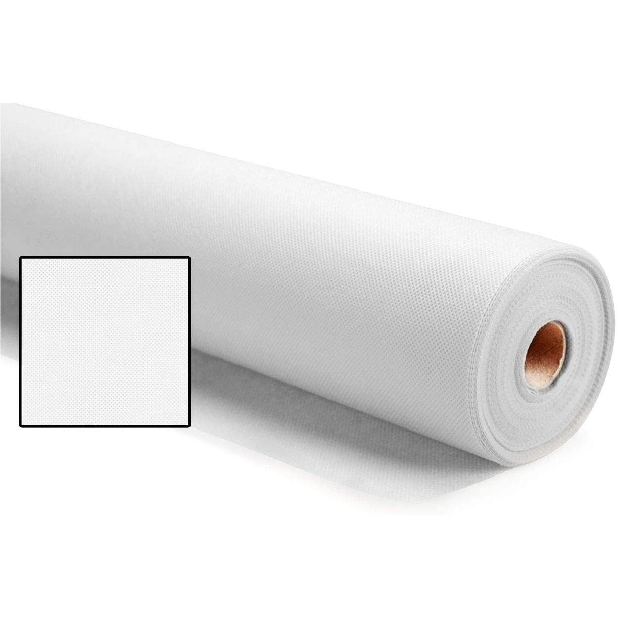 Rollo 125mt Tela sin Tejer no tejido TNT por metros - Blanco 1053006-125
