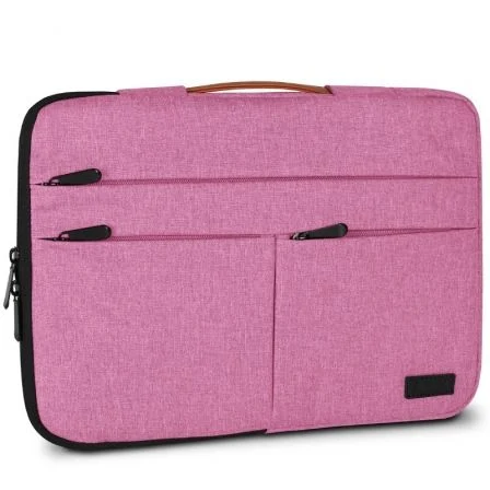 Subblim funda air padding 360 - 380x275x30 mm - protección 360º - múltiples bolsillos - resistente y duradera - color rosa