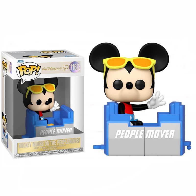 Funko Pop! Disney World 50th - Mickey en el Peoplemover, 59507, Nº1163