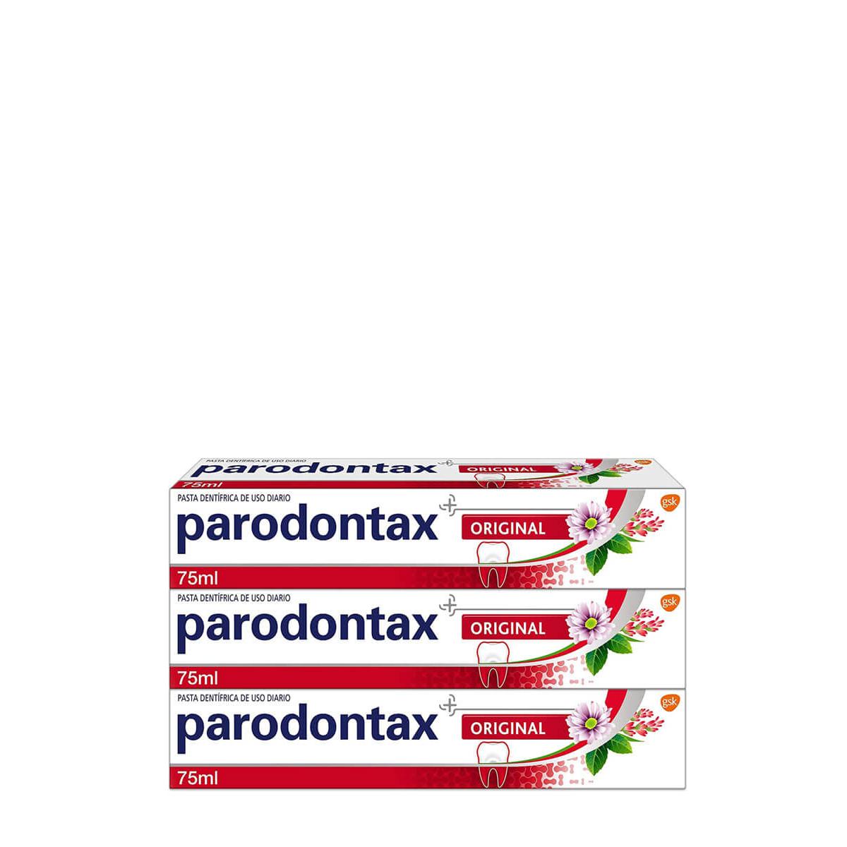 Parodontax - Parodontax original pasta dental triplo 3x75 ml