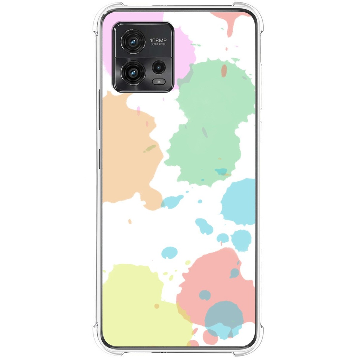 Funda Silicona Antigolpes para Motorola Moto G72 4G diseño Acuarela 05 Dibujos