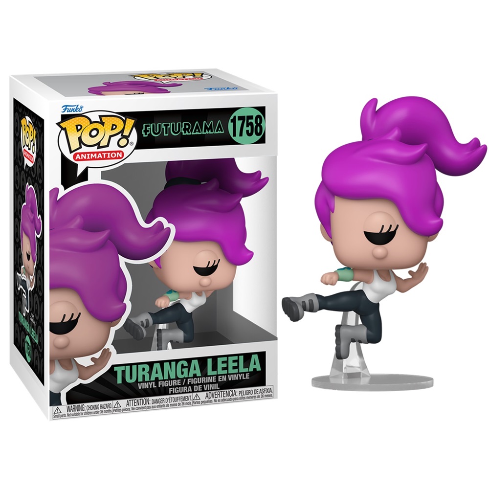 FUNKO POP! FUTURAMA – TURANGA LEELA PELEANDO, 80077, Nº1758, PRODUCTO CON LICENCIA OFICIAL