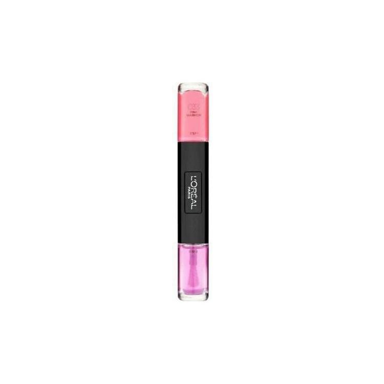 L'oréal Paris Long Lasting Infallible Duo Gel Nail Polish 033 Pink Warrior