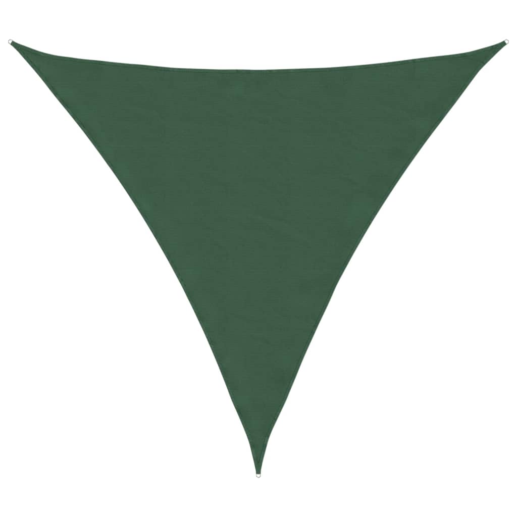 vidaXL Toldo de vela triangular tela Oxford 6x6x6 m Multicolor