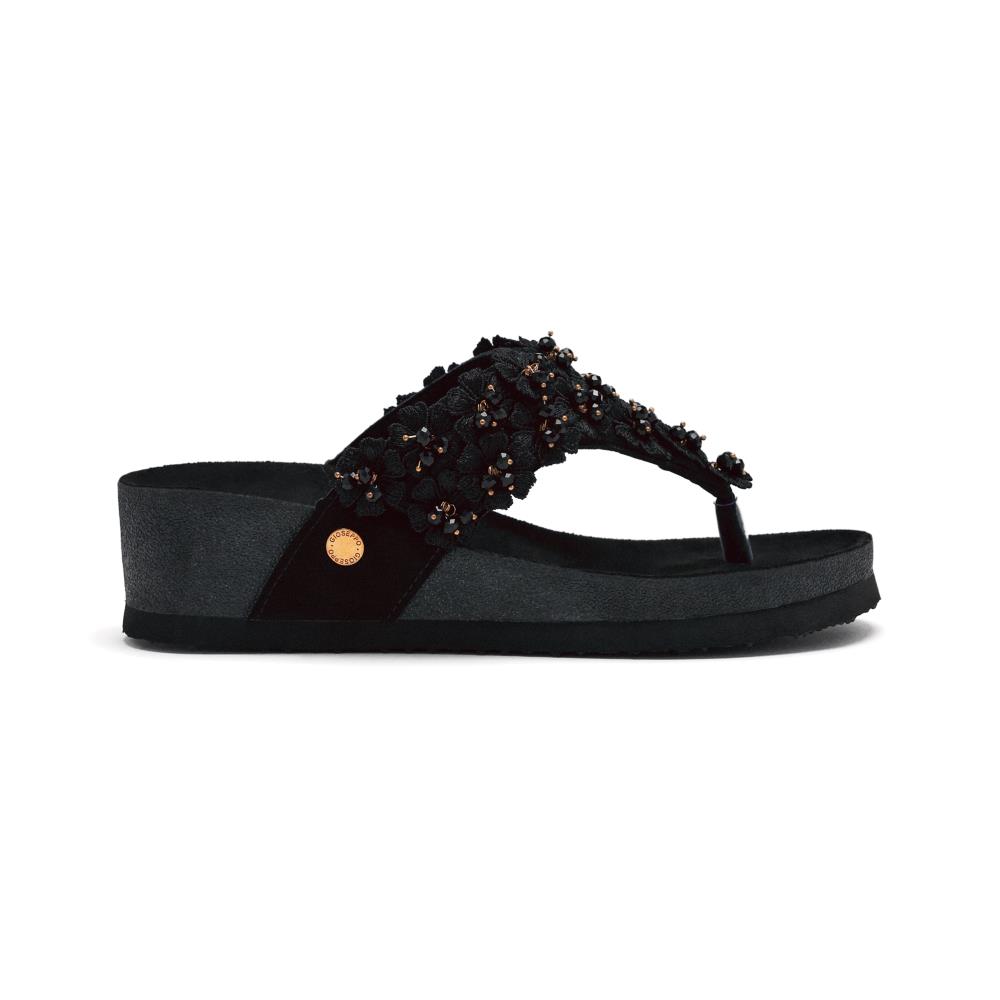 Sandalias Abalorios Cuña Shawano