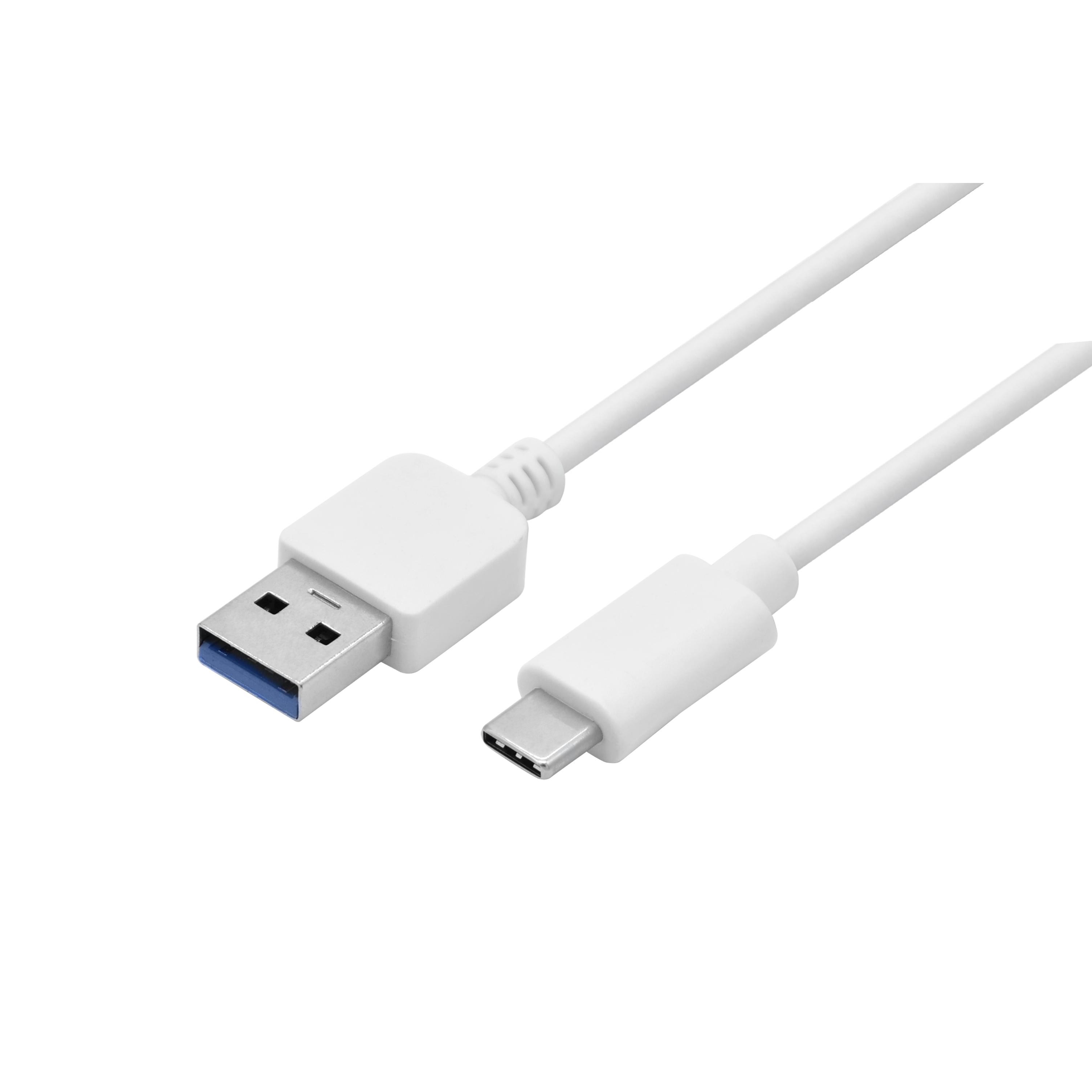 Coolbox - Cable USB-A a USB-C, Soporta transferencia de datos y carga, Soporta QC2.0, QC3.0, QC4.0, Compatible con smartphones, tablets...