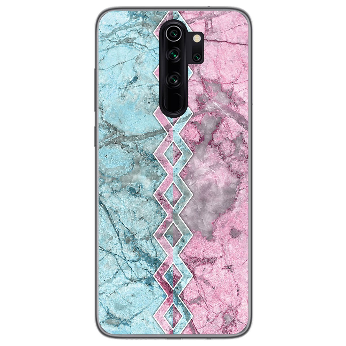 Tumundosmartphone Funda Gel Tpu para Xiaomi Redmi Note 8 Pro diseño Mármol 08 Dibujos