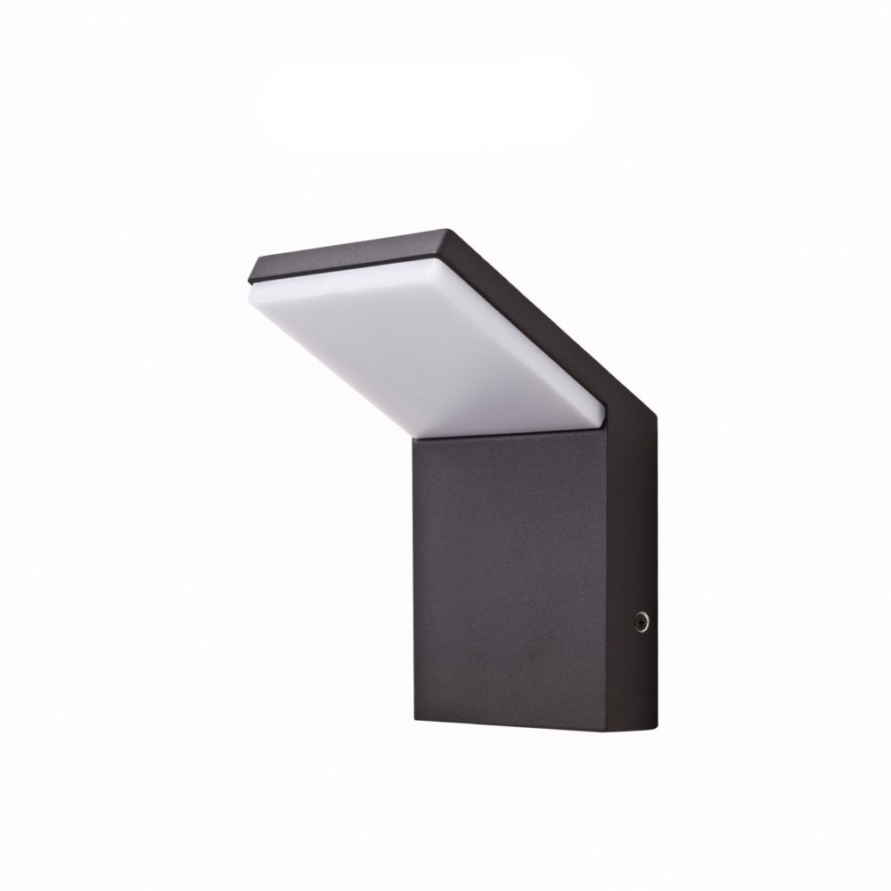 Aplique LED de pared IP54 de 9 W, blanco, 2200 K/2700 K/3000 K, encendido/apagado, sin sensor - Beneito & Faure